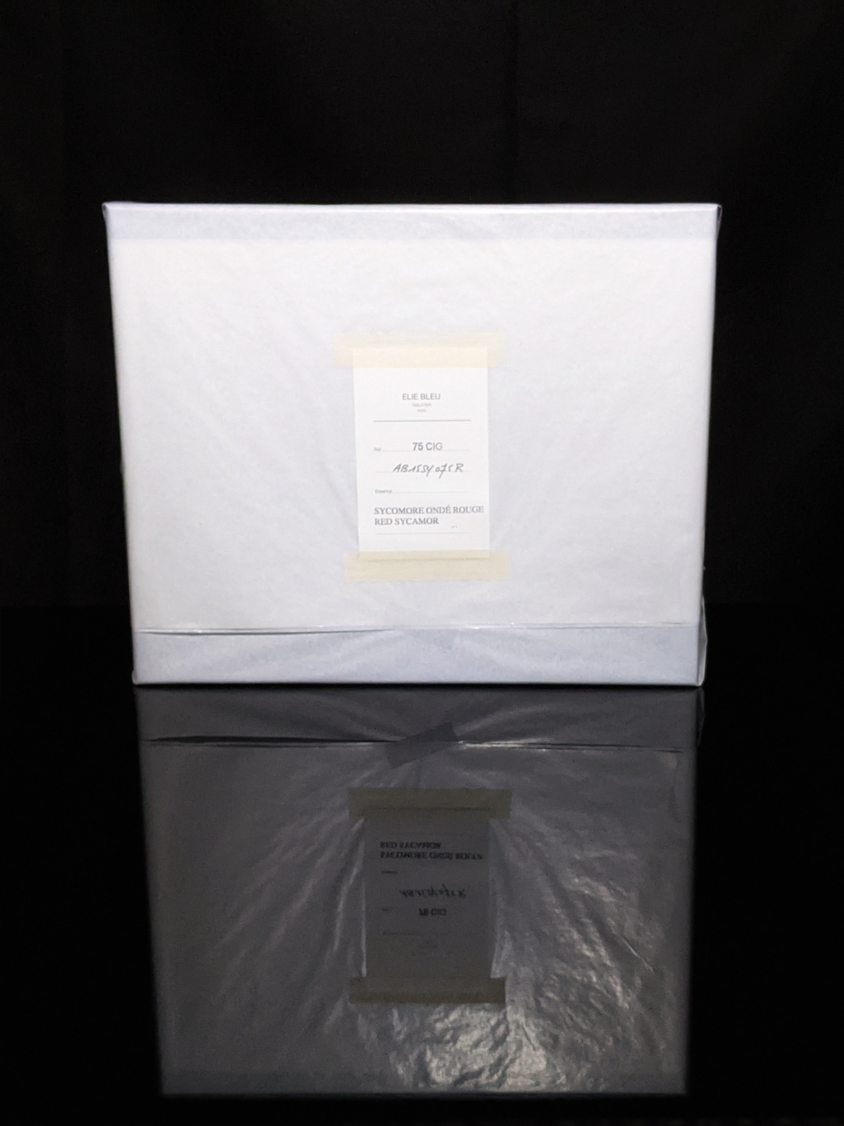 Elie Bleu Alba Red Sycamore  Humidor 75 count