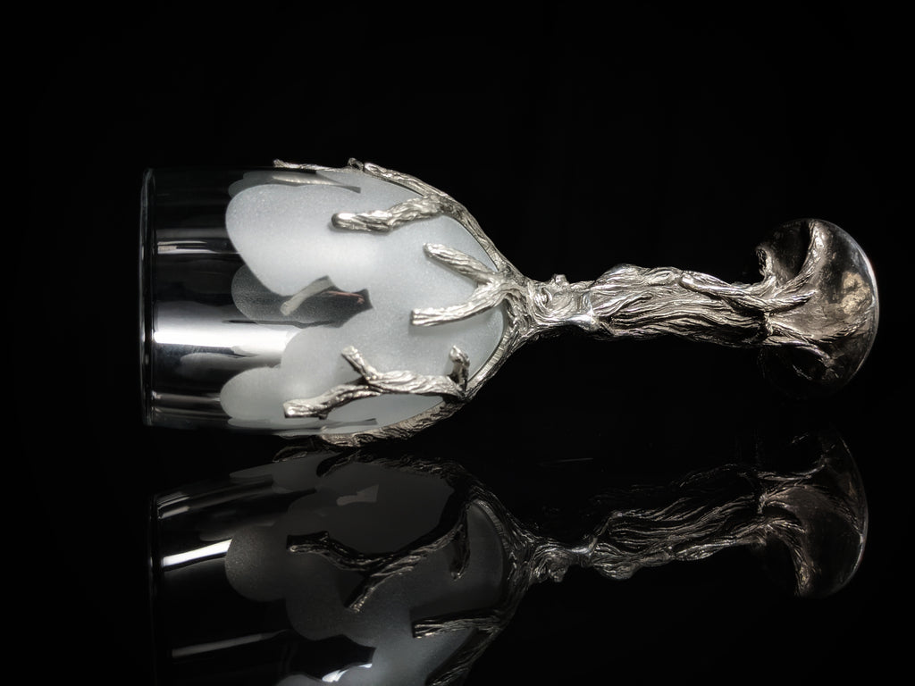 Royal Selangor Lord of Rings " Treebeard " Wine Glass