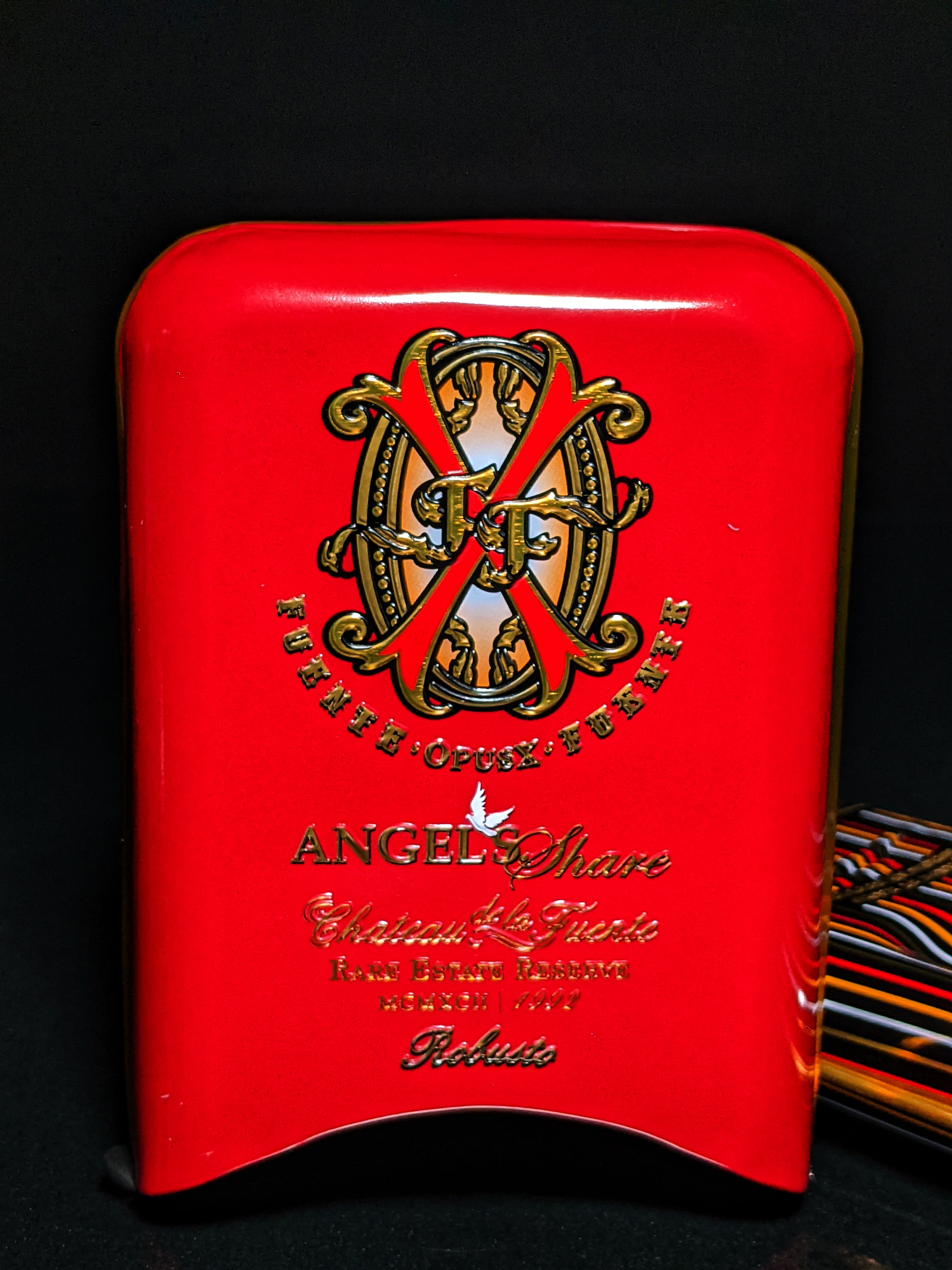 Angel Share Fuente Opus X Robusto Metal Empty Case