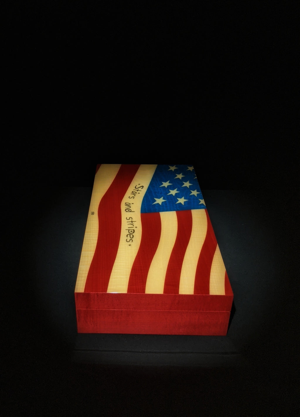 Elie Bleu Stars & Stripes Humidor — 110 Count