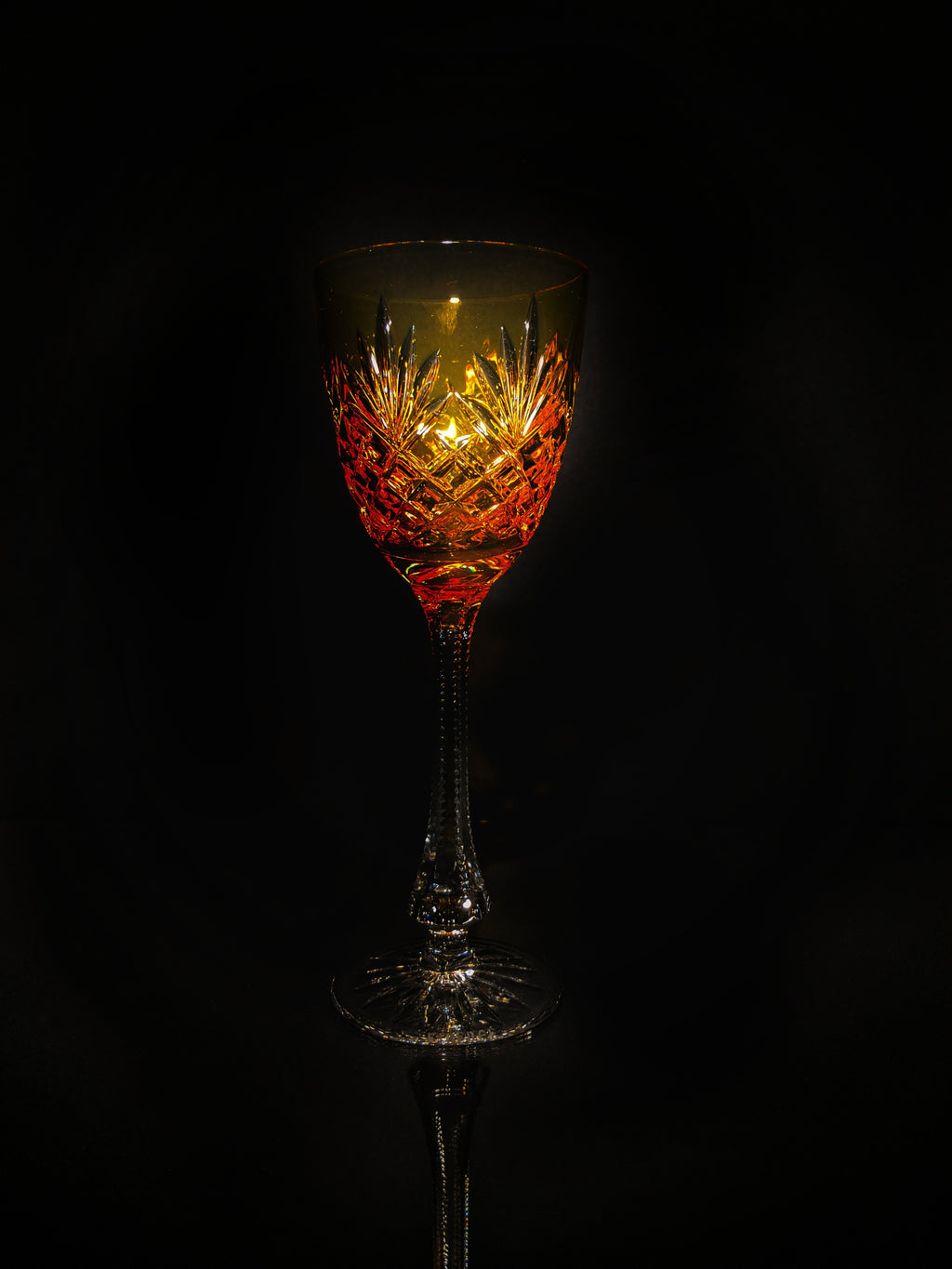Faberge Odessa Colored Crystal Glasses