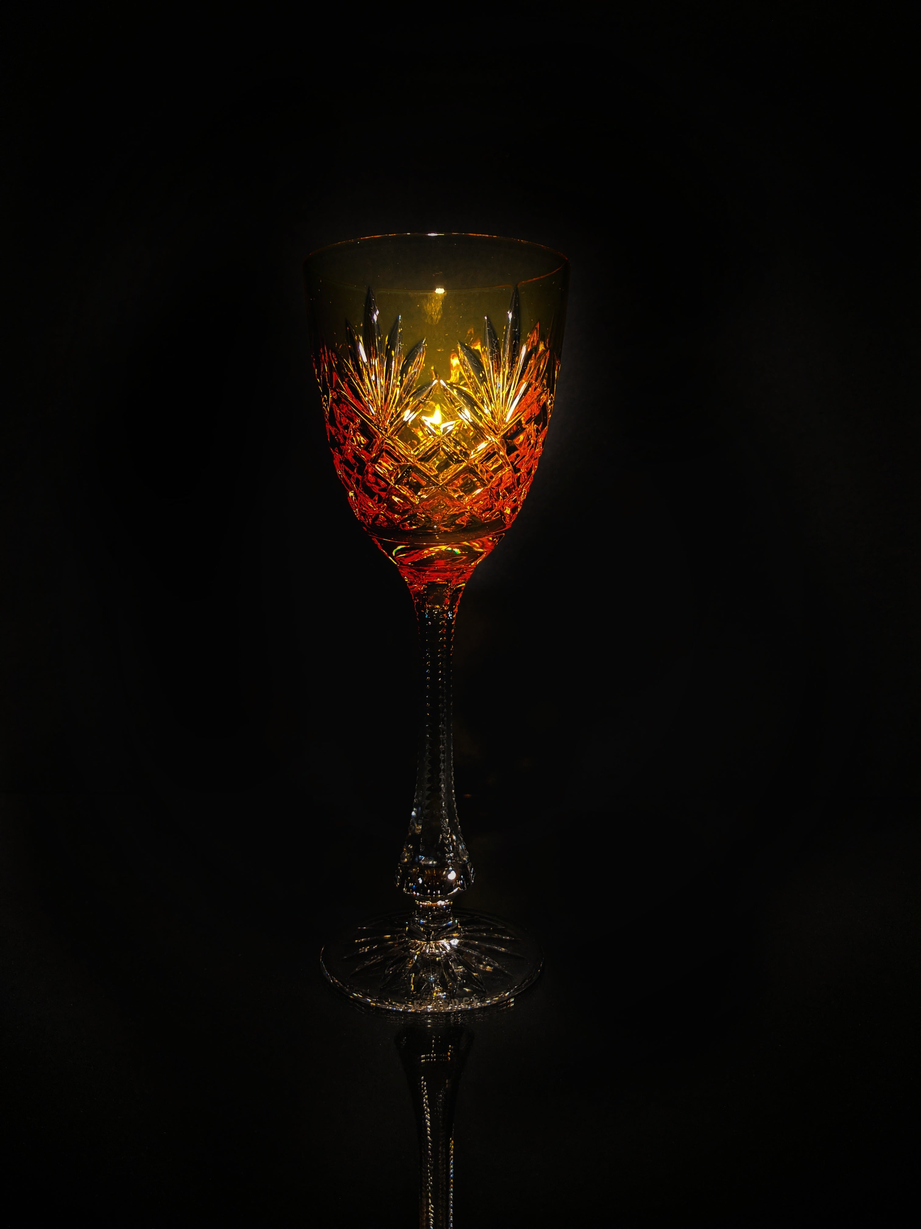 Faberge Odessa Colored Crystal Glasses