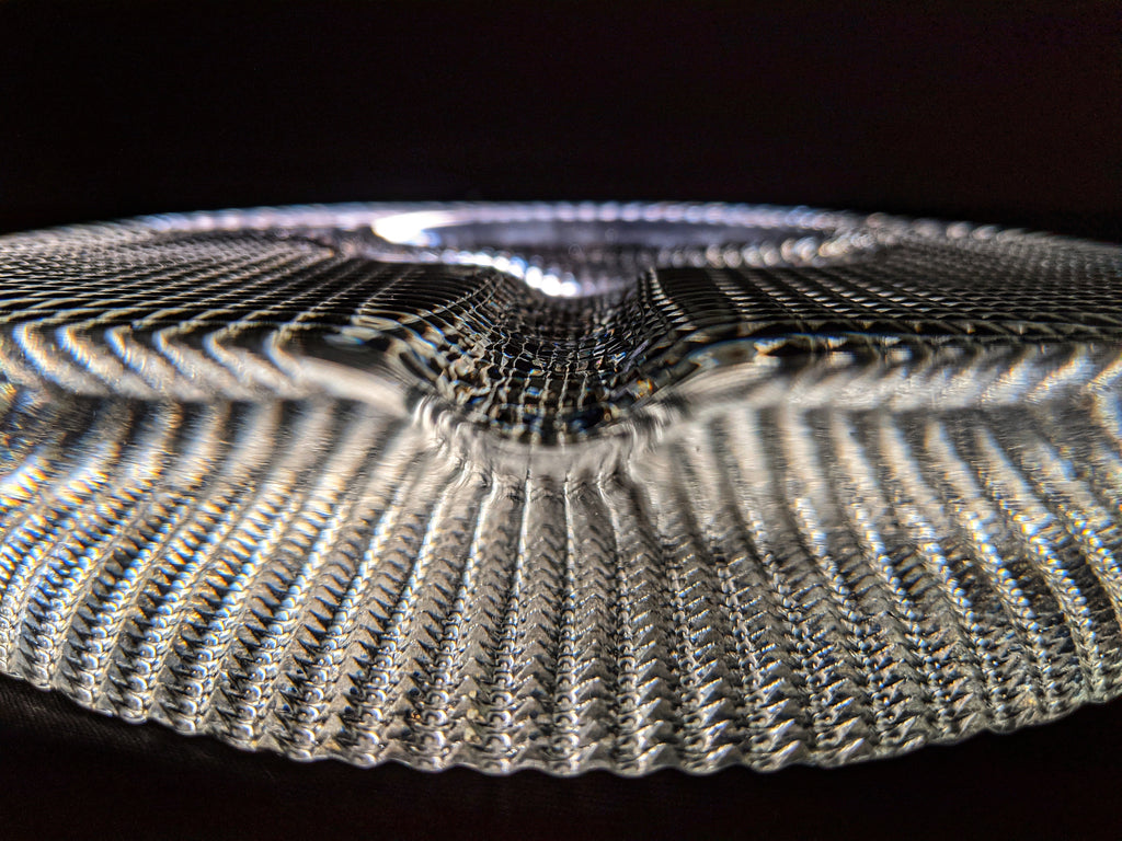 cigar ashtray large round 8.75" Diameter x 1.25"