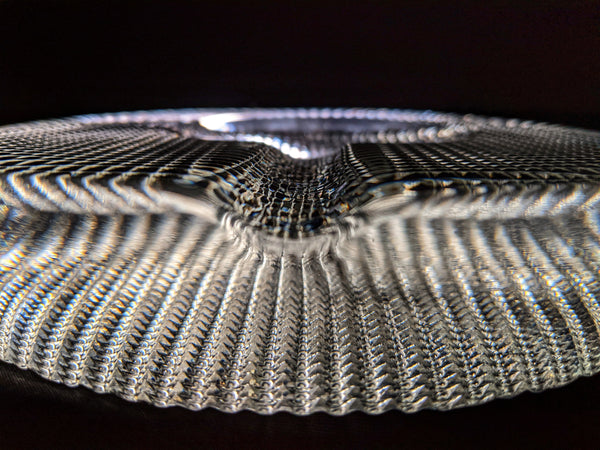 cigar ashtray large round 8.75" Diameter x 1.25"