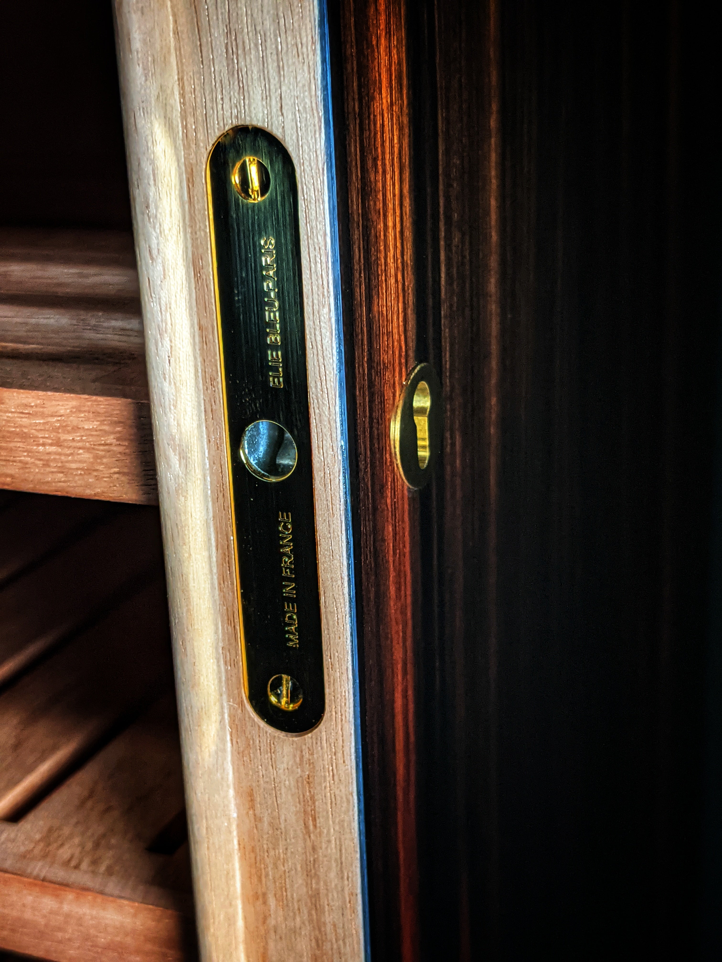 Elie Bleu Macassar Ebony Cabinet Humidor