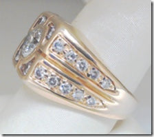 Gentleman's Diamond Ring Size 11