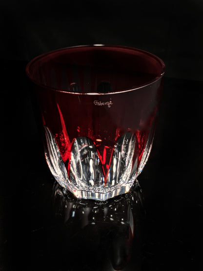 Faberge Lausanne Ruby Red Ice Bucket