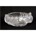 Lalique Pivione Peonies Flower Centerpiece Bowl Preowned excellent condition.