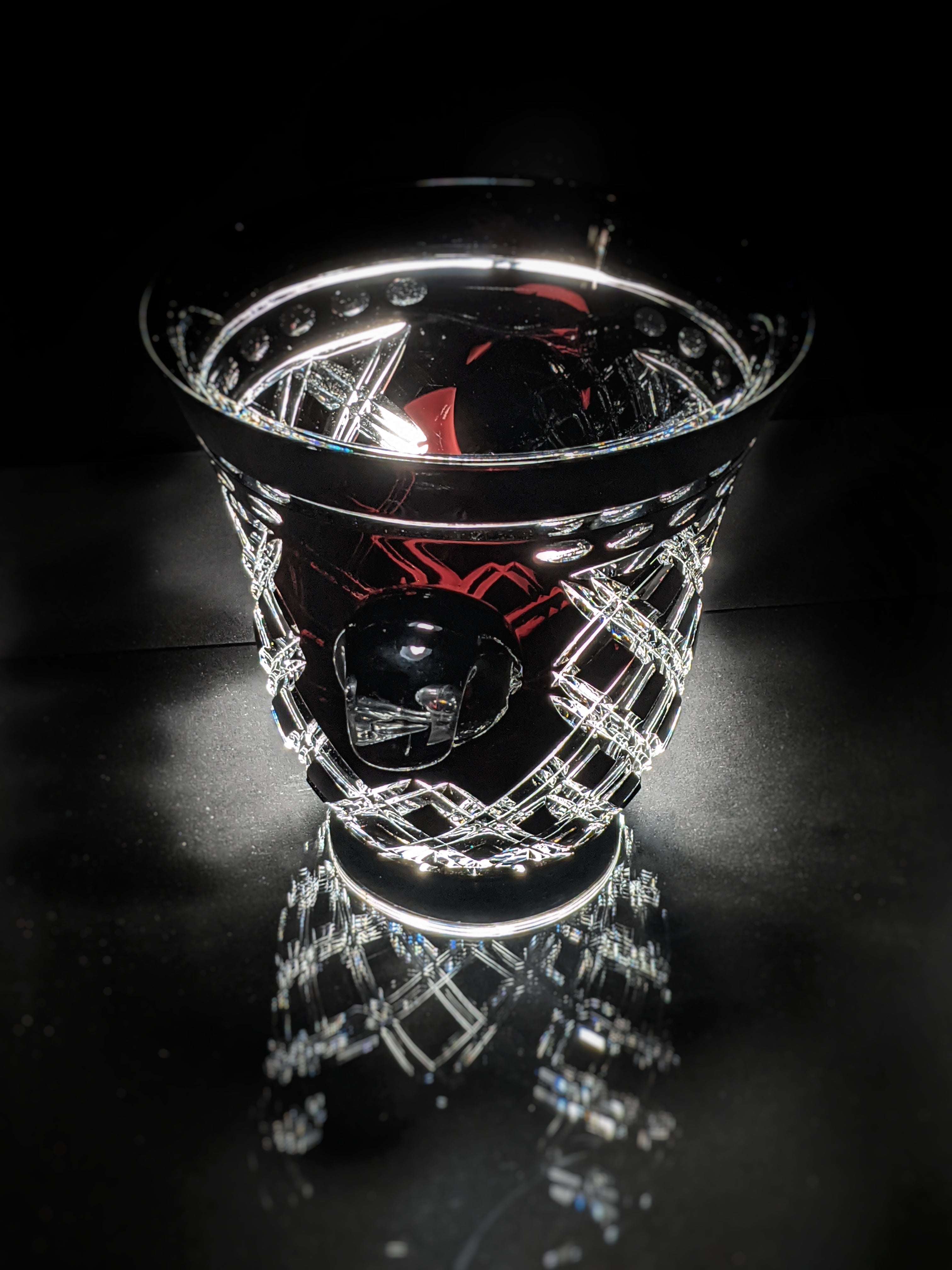 Black Crystal Champagne Ice bucket without  the original box