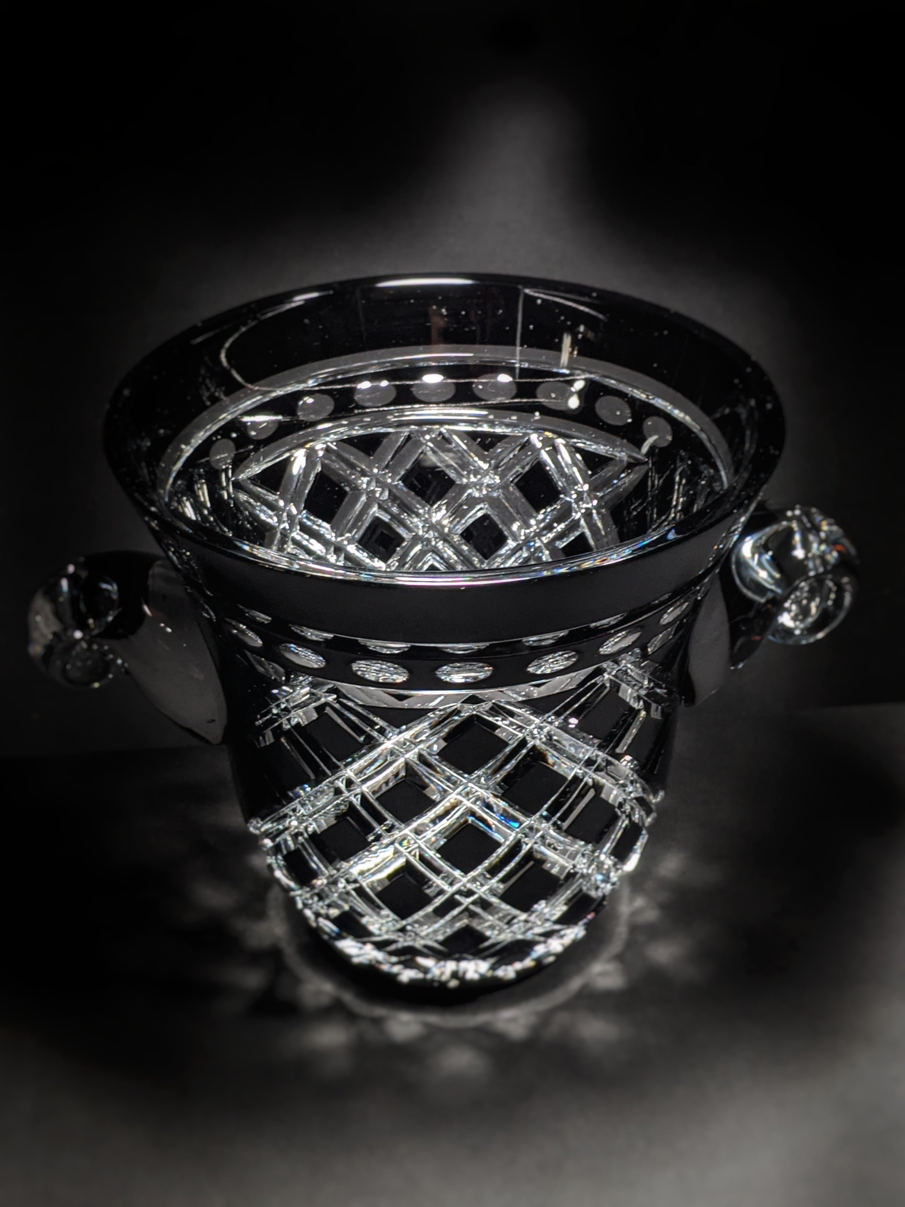 Black Crystal Champagne Ice bucket without  the original box