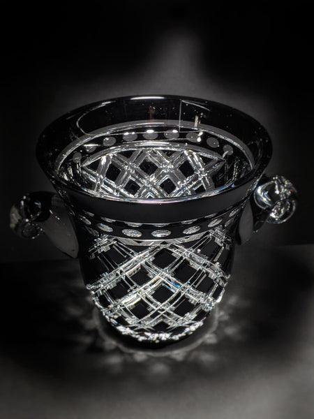 Black Crystal Champagne Ice bucket without  the original box