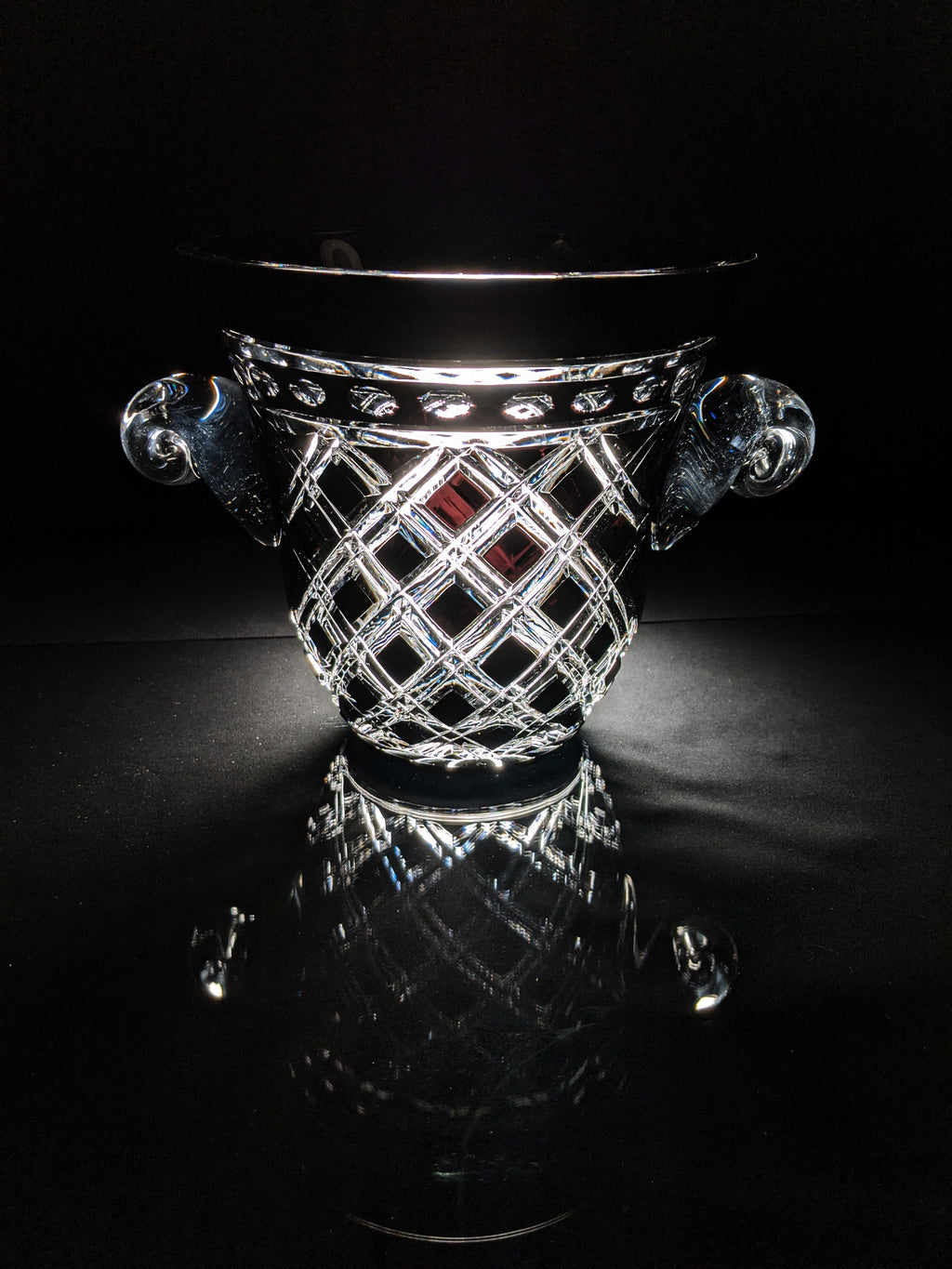 Black Crystal Champagne Ice bucket without  the original box