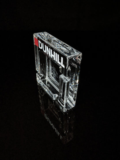 Dunhill Square Glass Ashtray