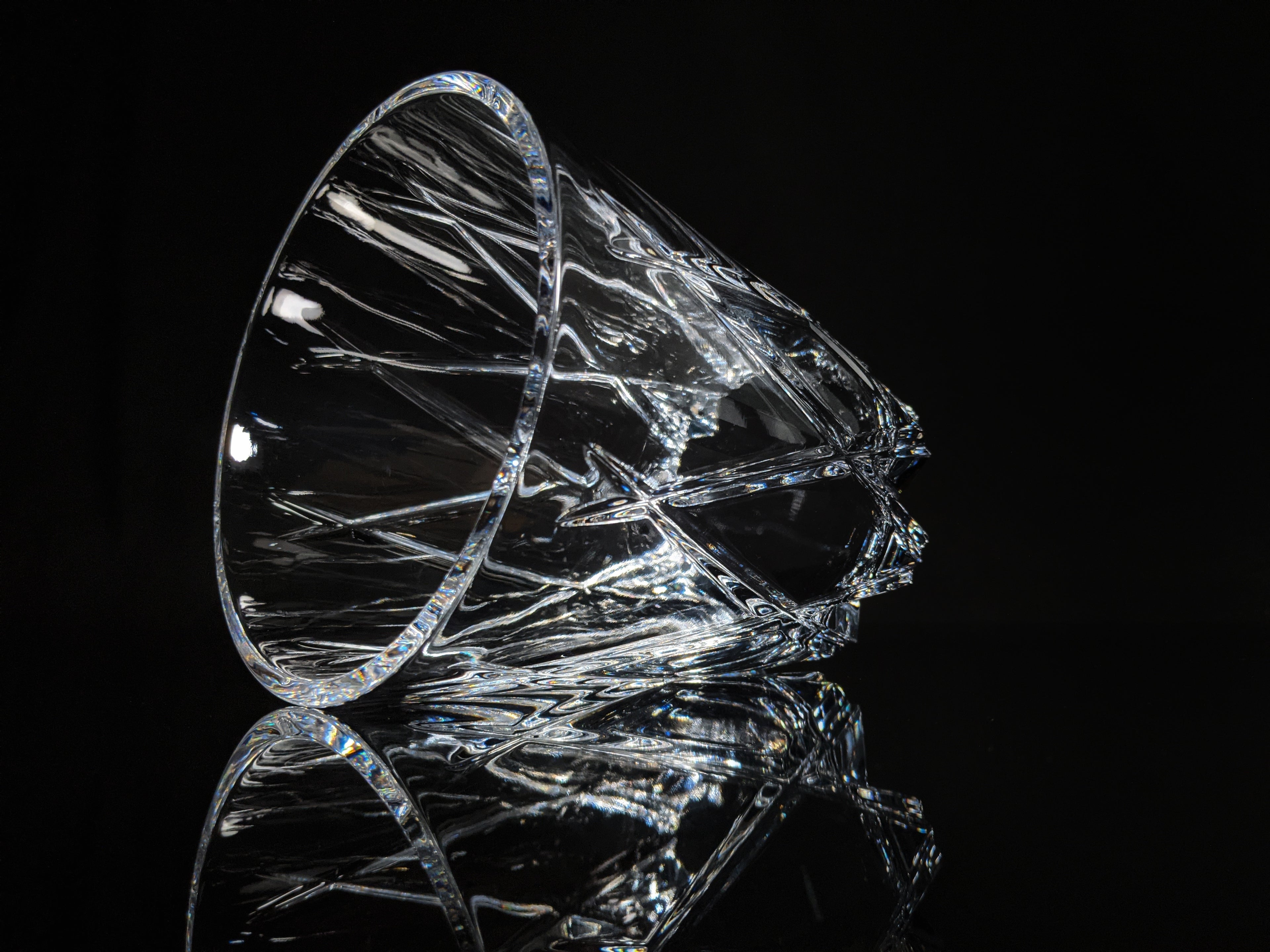 Faberge Triomphe Crystal Ice Bucket NIB