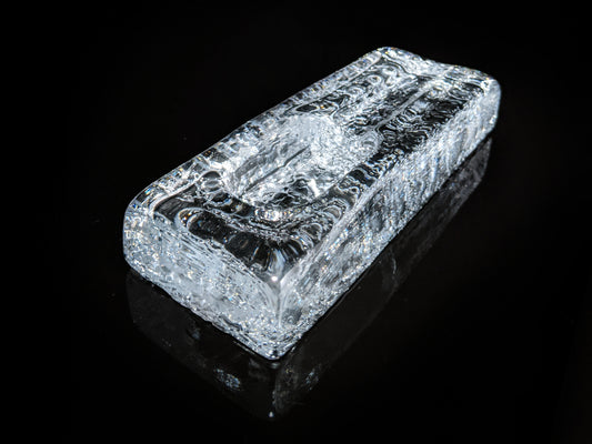 Heavy Glass Cigar Ashtray