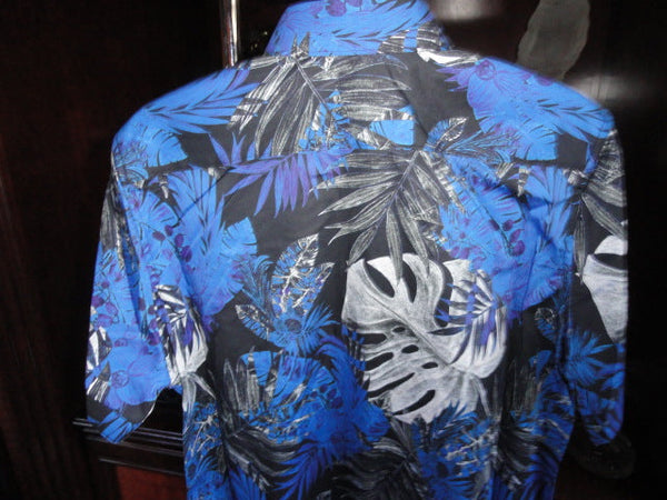 Robert Graham Brookcrest Short Sleeve Sport Shirt Medium Size