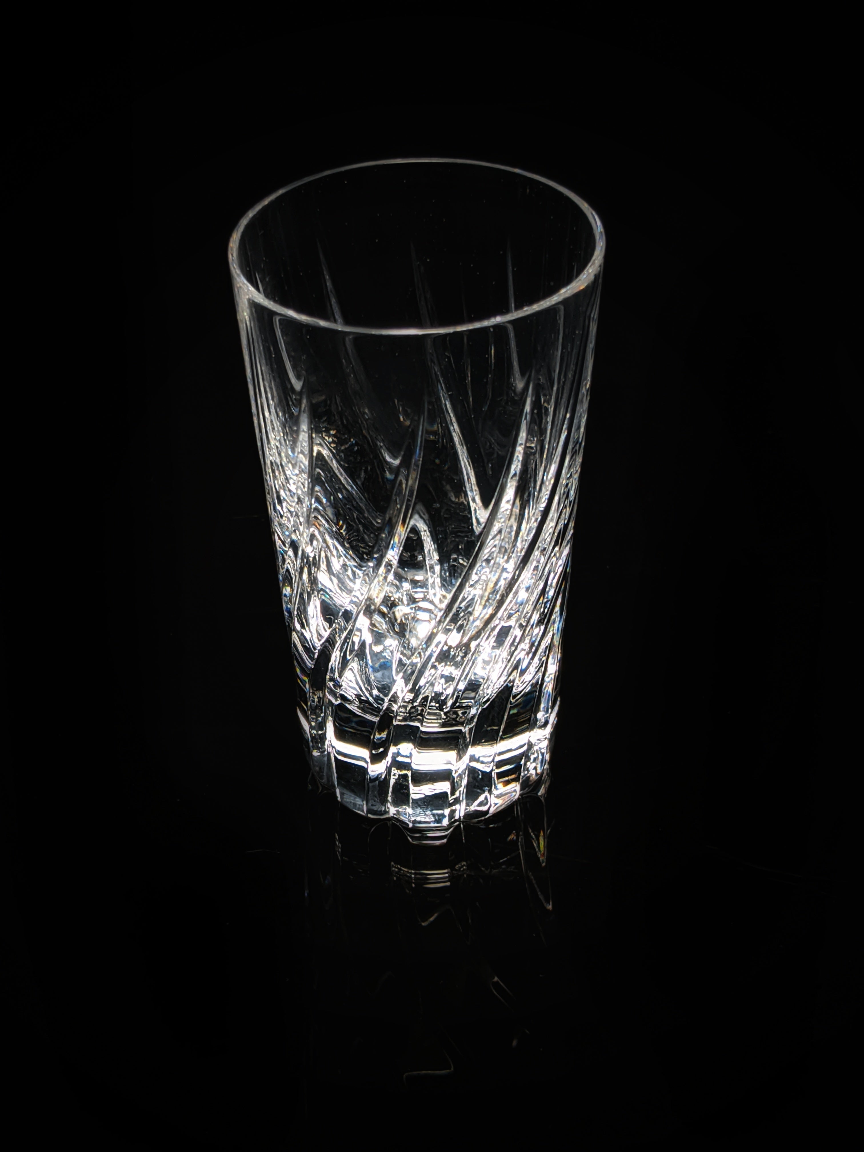 Faberge Imperial Clear Crystal Shot Glasses Set of 4