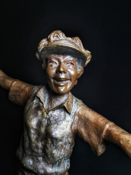 Mark Hopkins Bronze Gold Sculpture " Perfect "