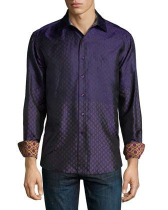 Robert Graham Loch Diamond Shirt