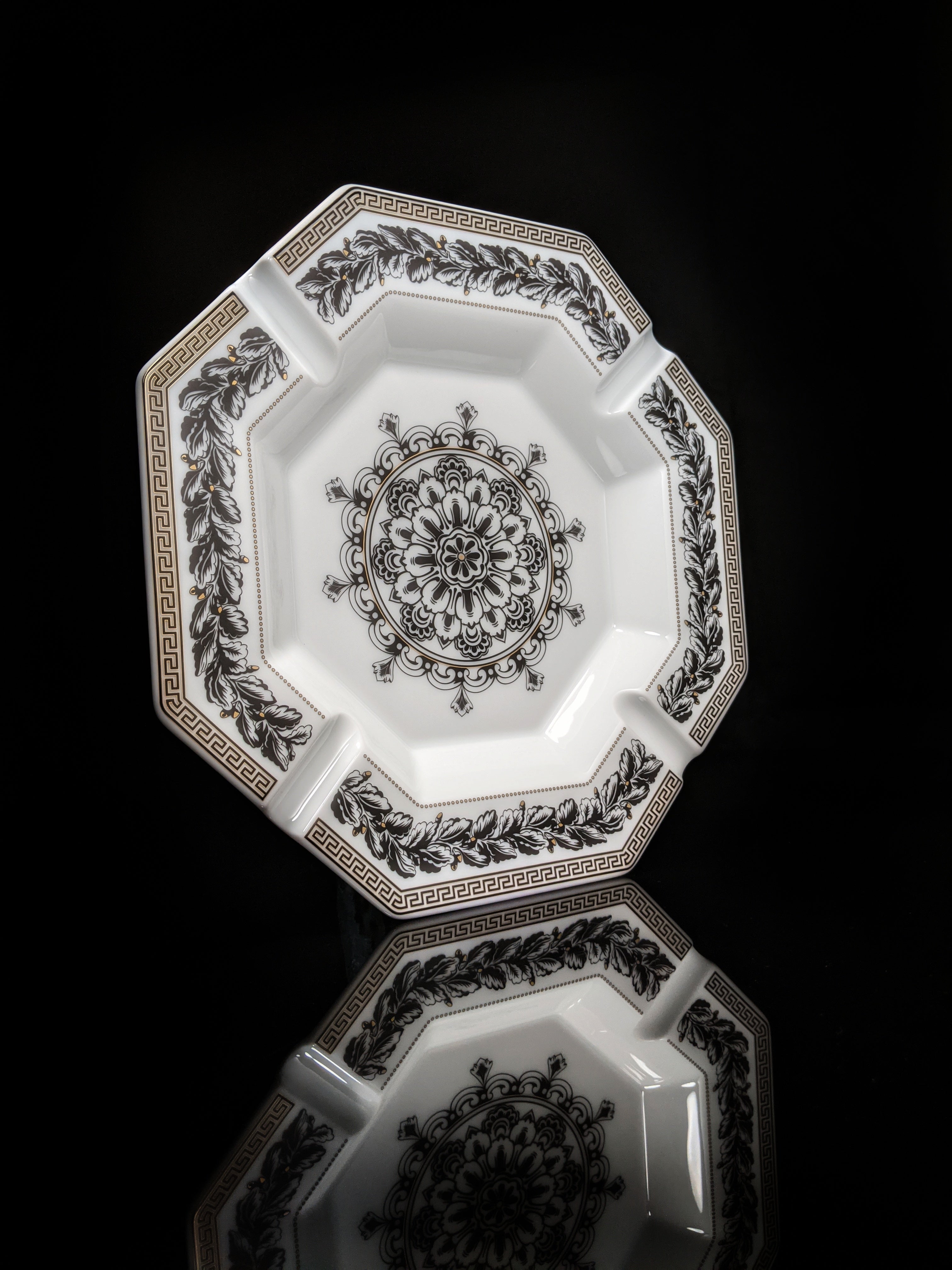 Versace Marqueterie ashtray 9 inch