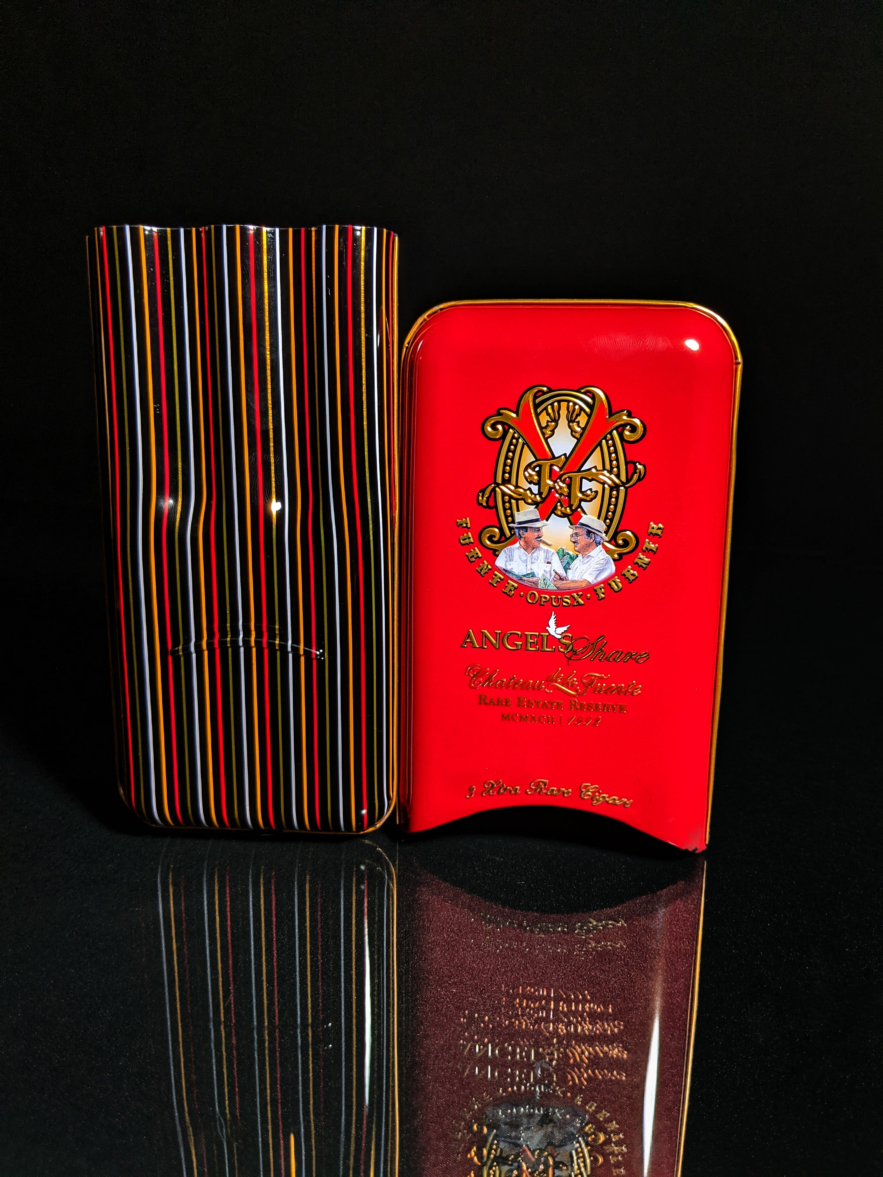 Angel Share Fuente Opus X Reserva de Chateau Metal Empty Case