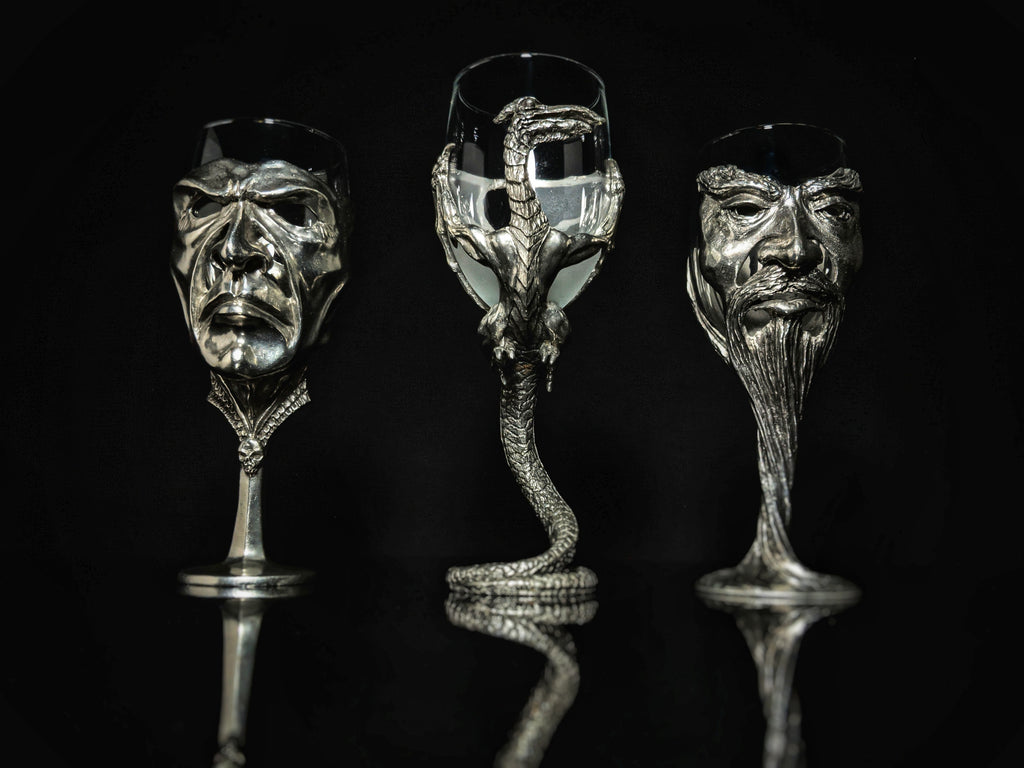 Royal Selangor Lord of Rings Pewter Glasses