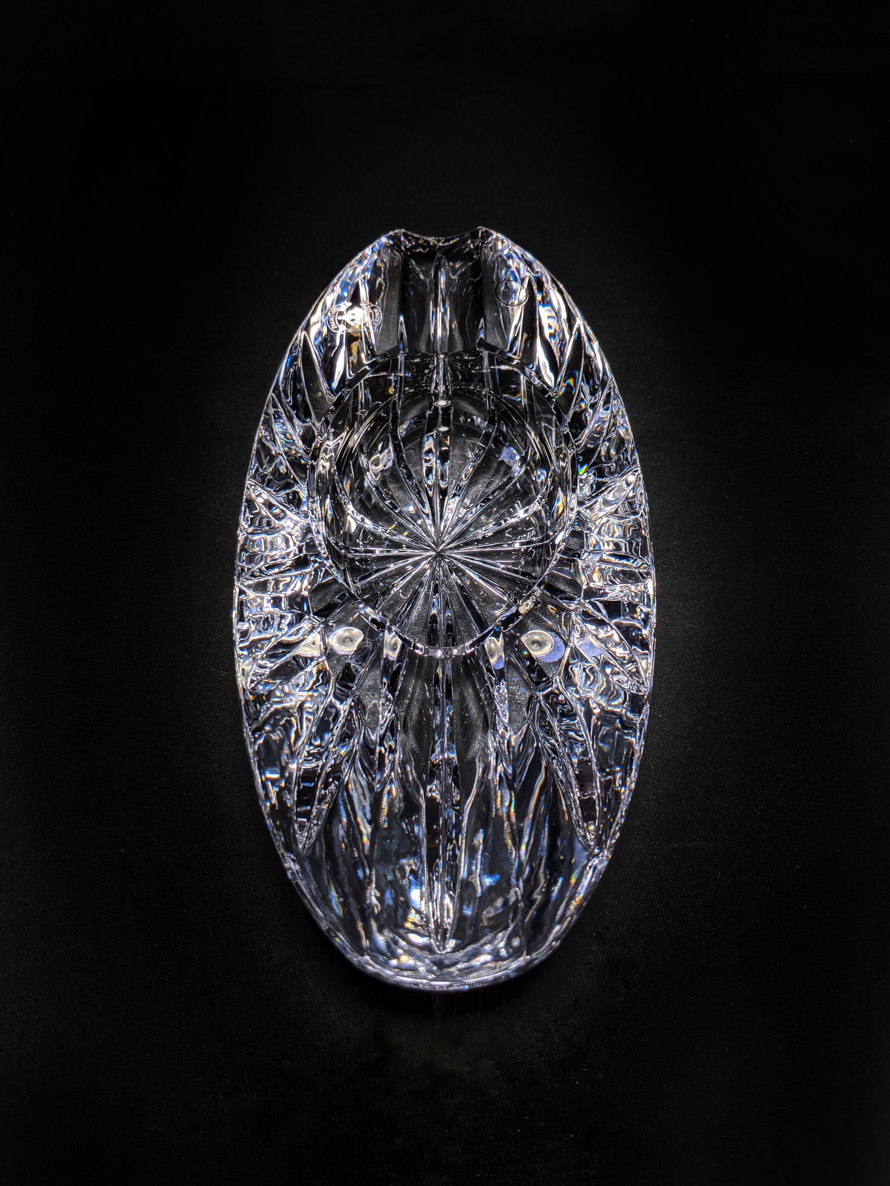 diamond crown windsor crystal collection ashtray
