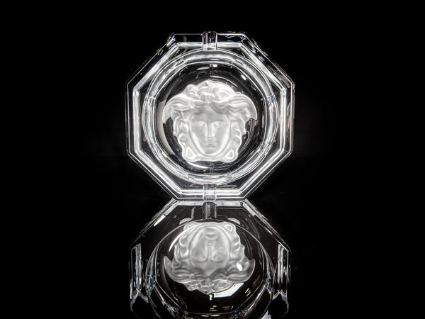 Versace Medusa Lumiere Crystal Ashtray