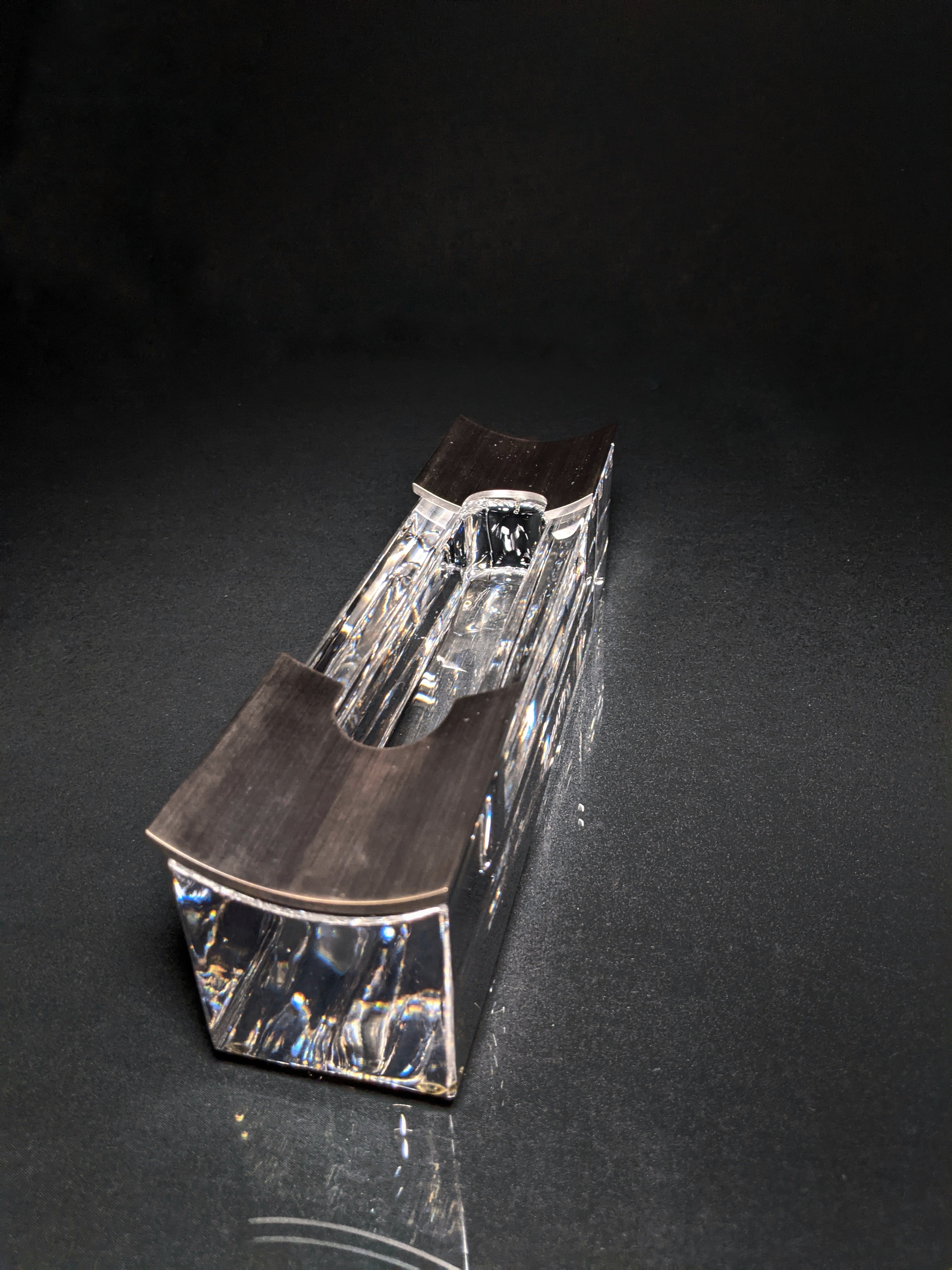 Bugatti Clear Crystal Cigar Ashtray