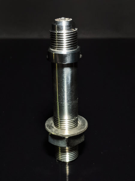 Marine Machine Thru Hull Fitting 3/8 FIP  to No 8 Flare