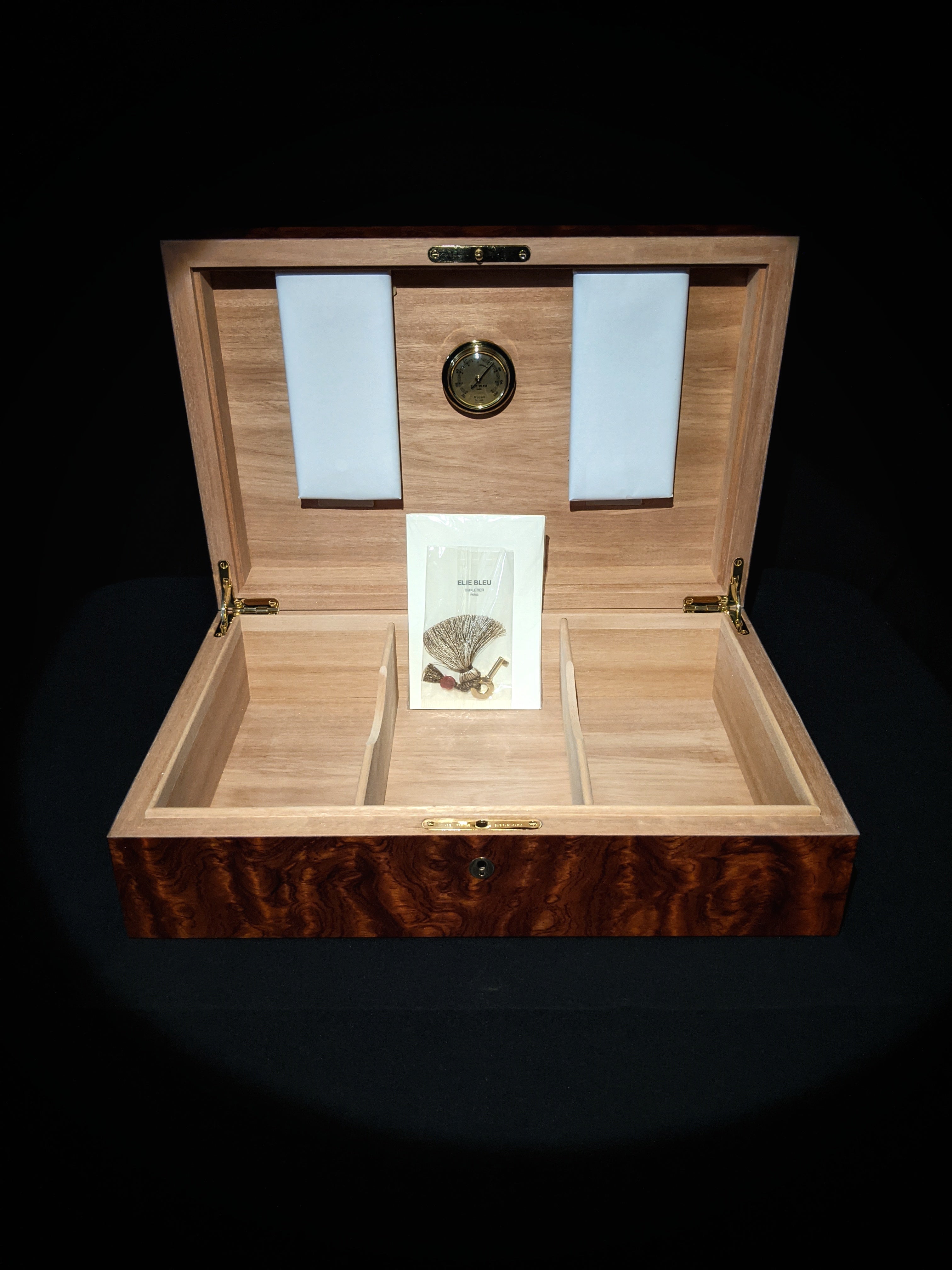 Elie Bleu Figured Bubinga Humidor 110 ct