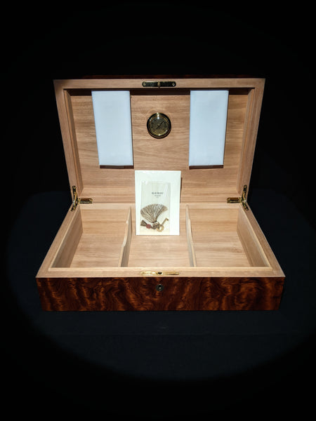 Elie Bleu Figured Bubinga Humidor 110 ct