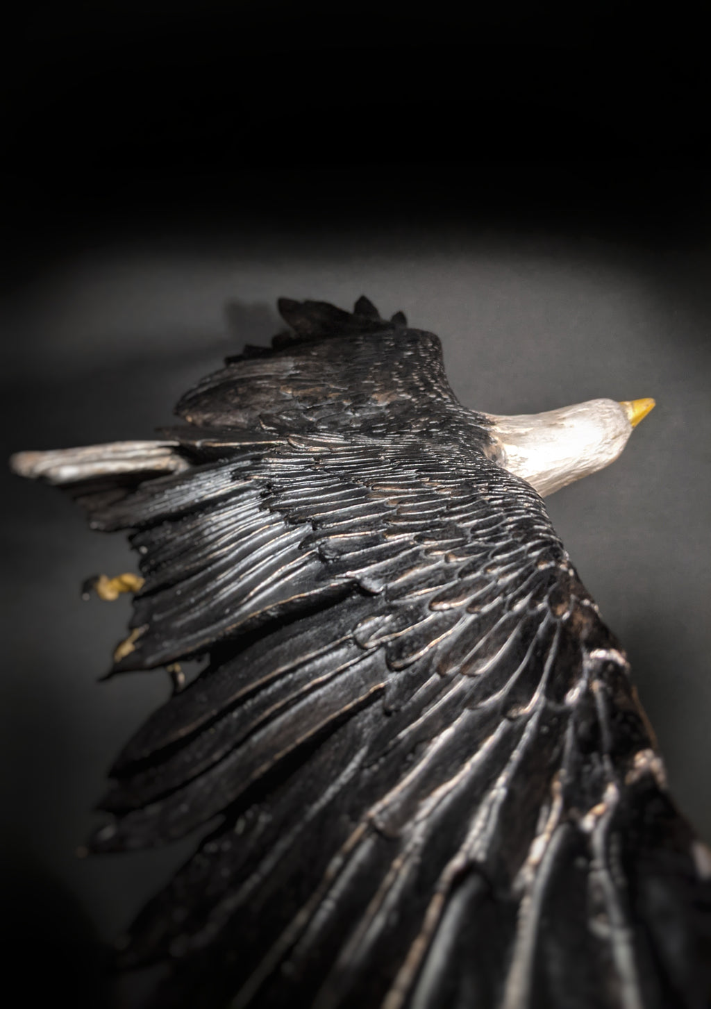 Mark Hopkins "Vigilance" Bronze Sculpture