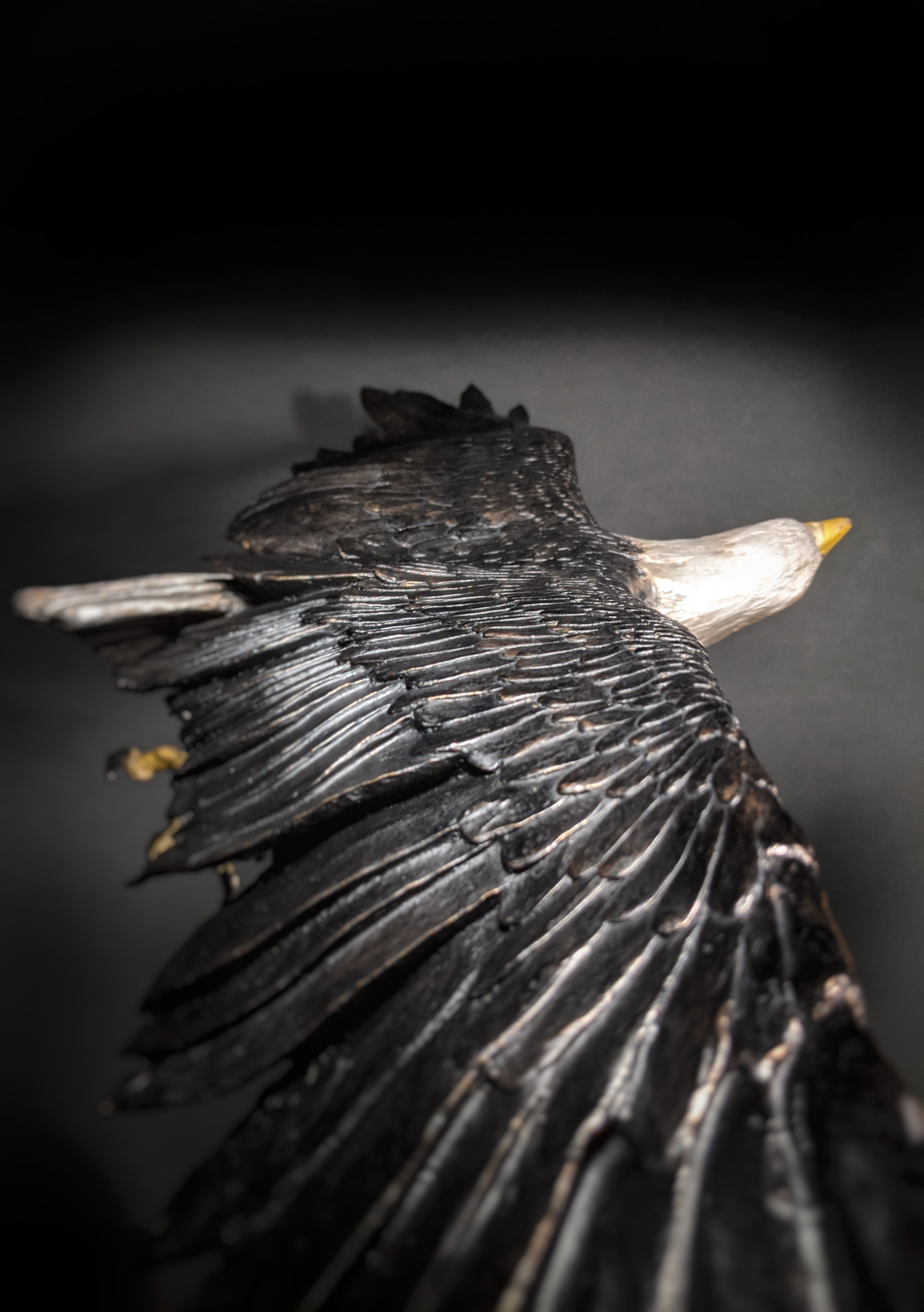 Mark Hopkins Vigilance Bronze Sculpture