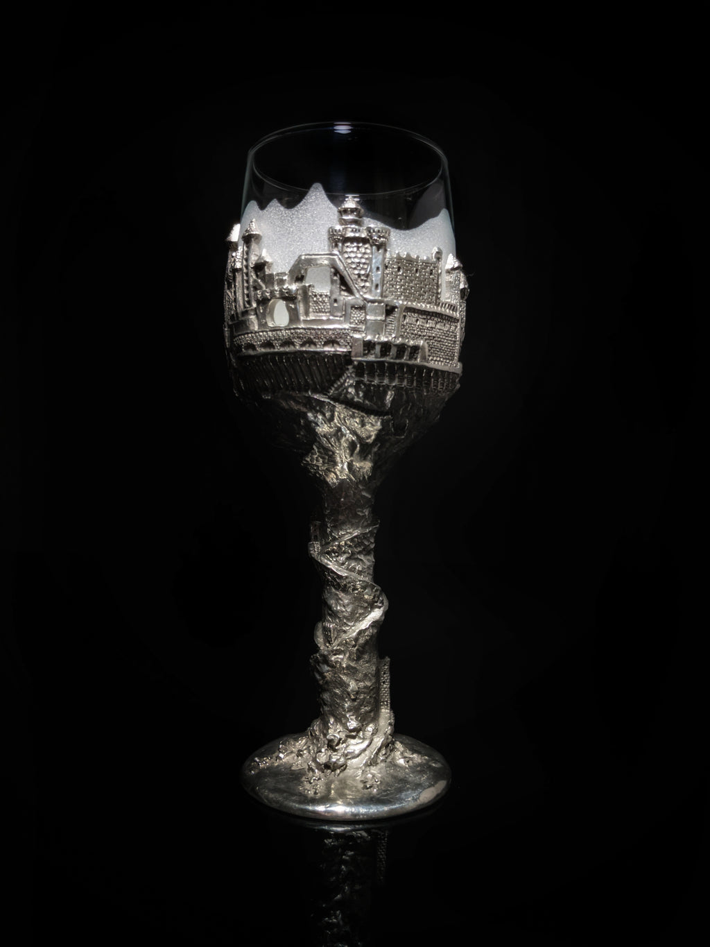 Royal Selangor Lord of Rings " City of Tirion" Wine Glass
