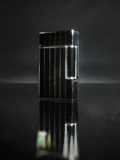 ST Dupont Black Lacquer & Palladium L2  Lighter