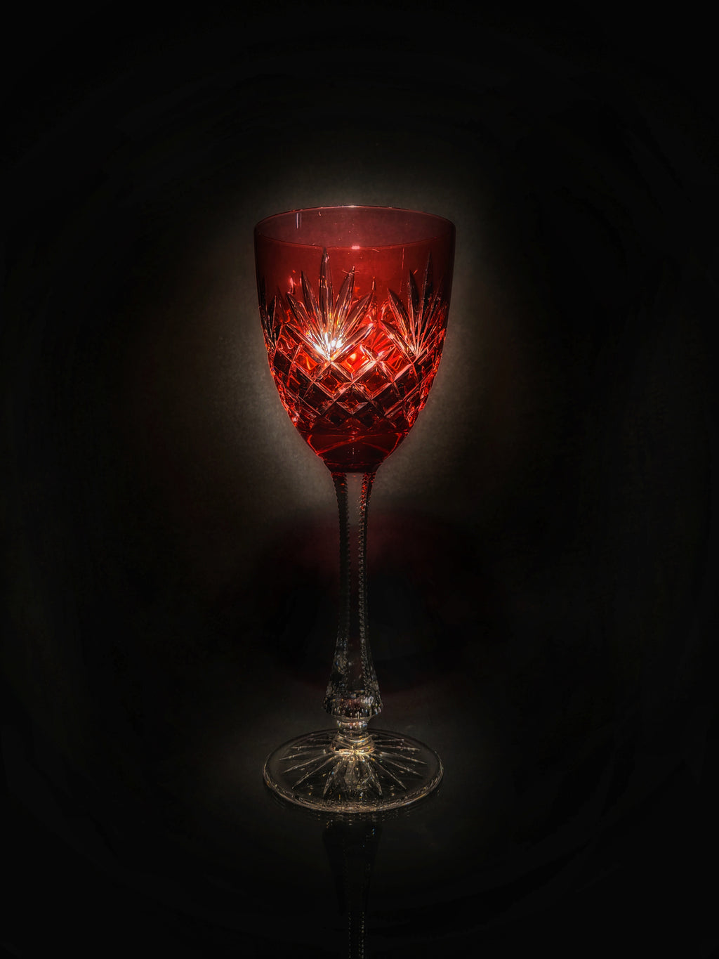 Faberge Odessa Colored Crystal Glasses