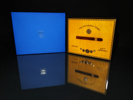 Elie Bleu Medals Yellow Sycamore  Humidor 75 Count