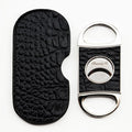 Brizard and Co. Double Guillotine Series 2 Cutter - Croco Pattern Black