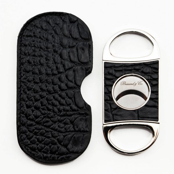Brizard and Co. Double Guillotine Series 2 Cutter - Croco Pattern Black