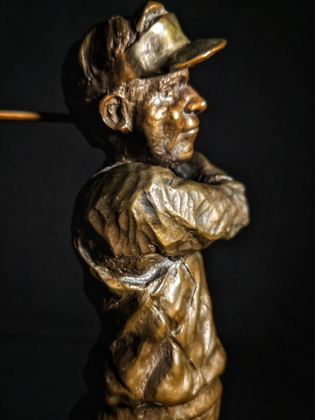 Mark Hopkins Golf Series "Fairway" Bronze Sculpture — Made in USA