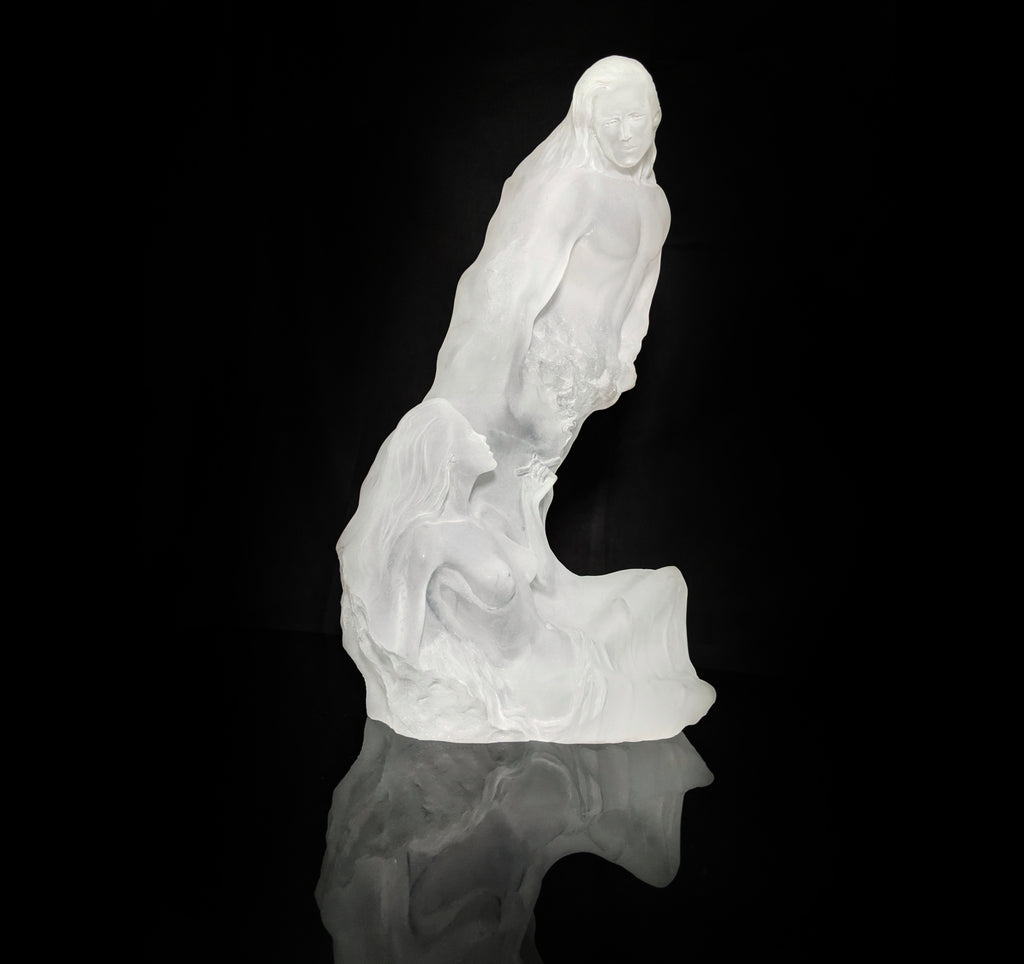 acrylic cigar sculpture  by Lars Loma