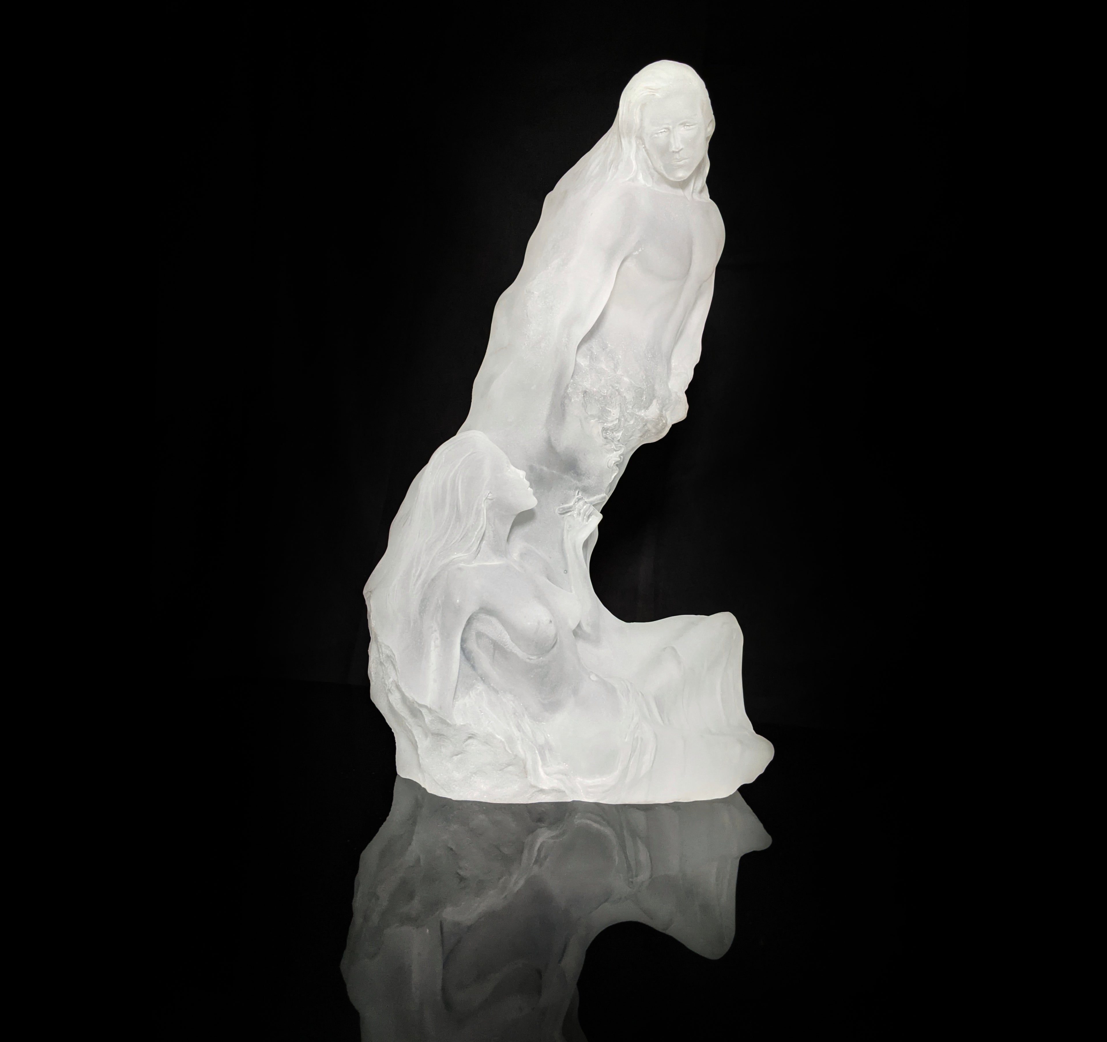 acrylic cigar sculpture  by Lars Loma