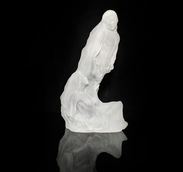 acrylic cigar sculpture  by Lars Loma