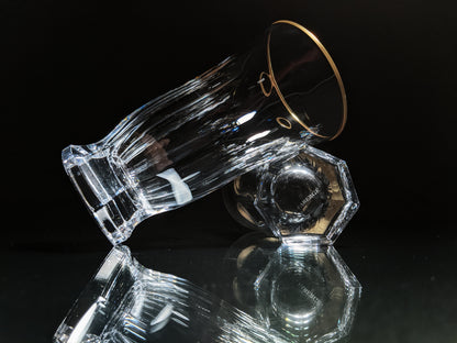 Faberge  Crystal Highball Glasses set of 4 NIB