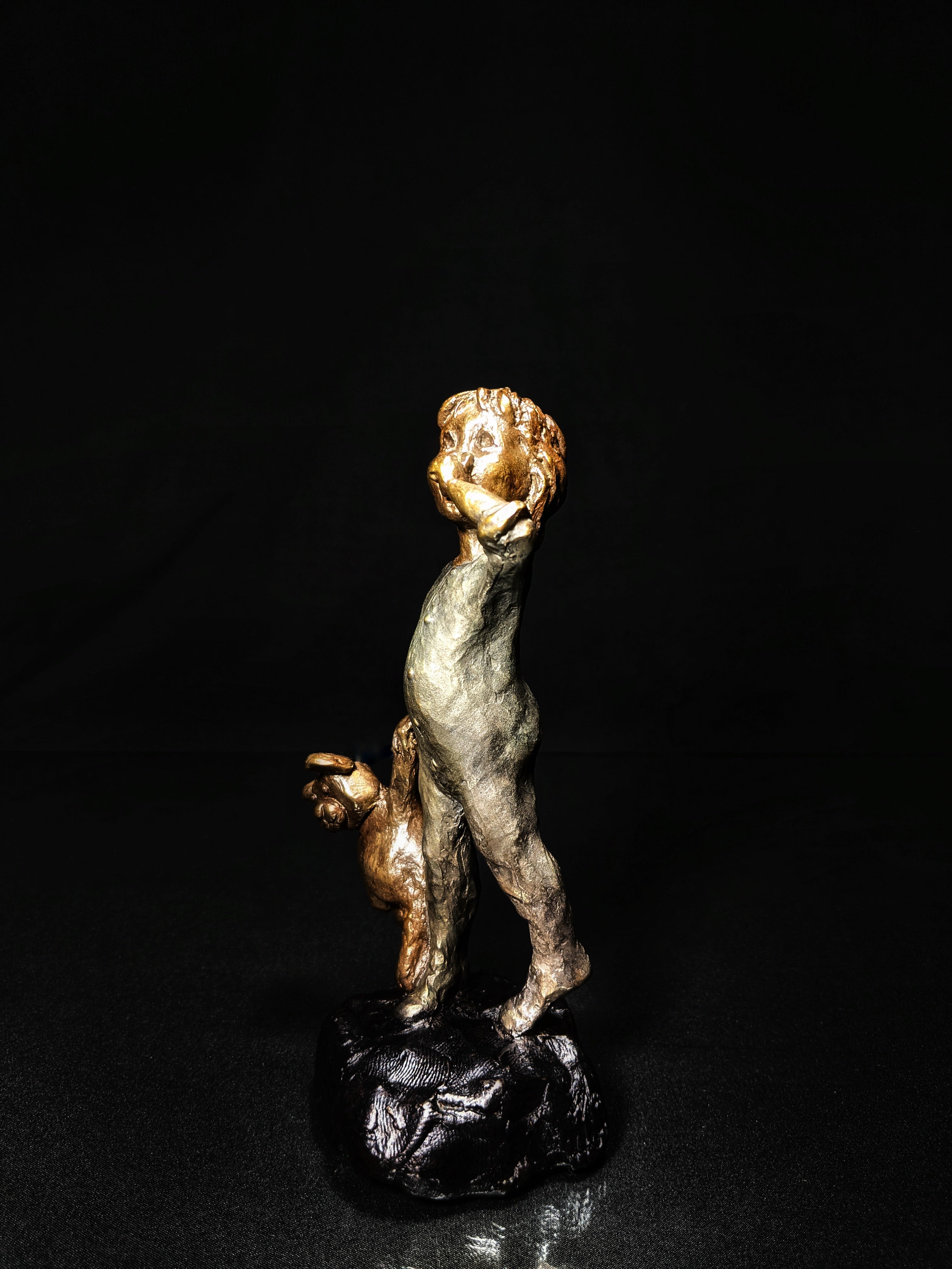Mark Hopkins "Bed Time" Limited Edition Bronze Sculpture