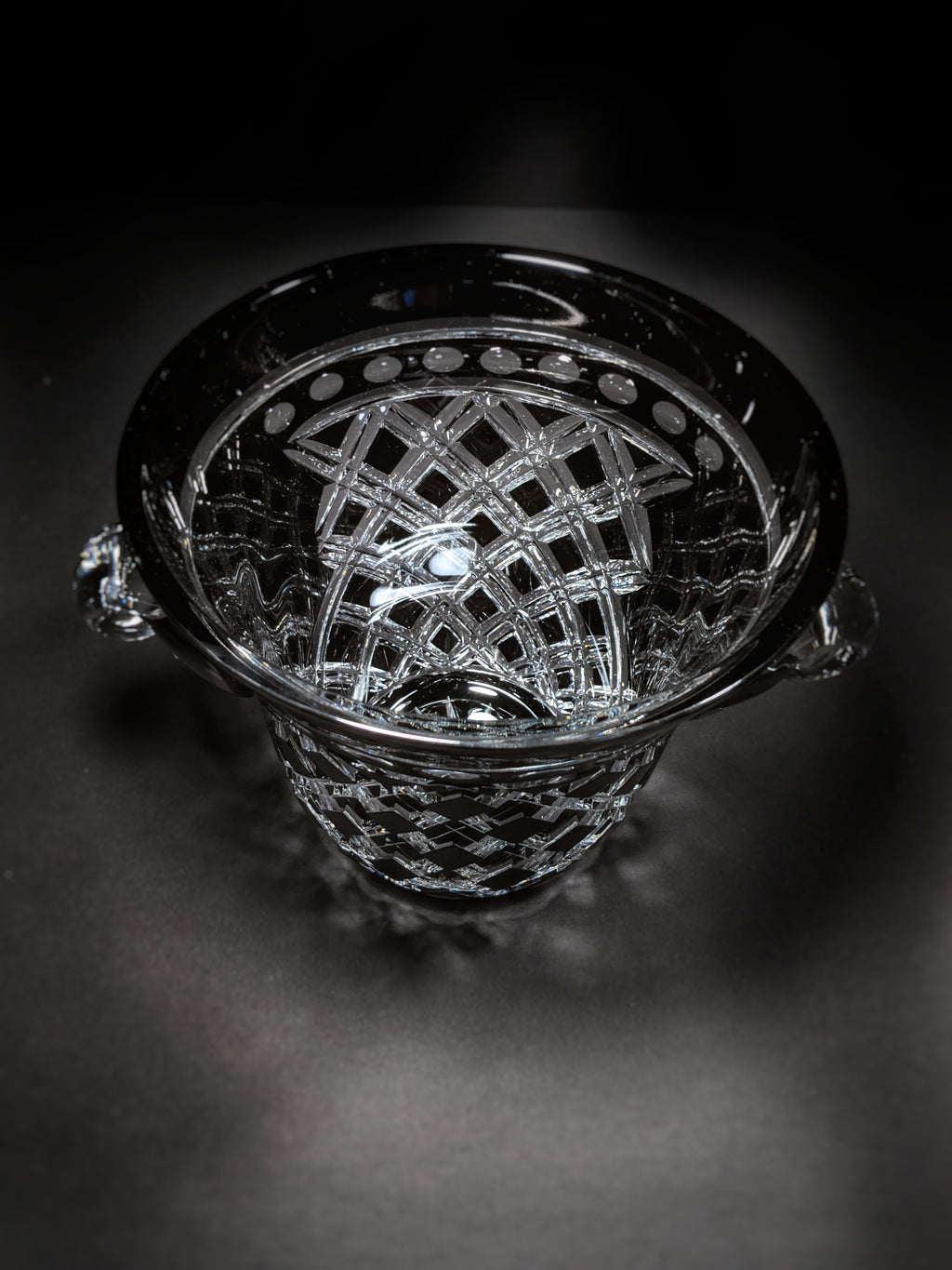 Black Crystal Champagne Ice bucket without  the original box