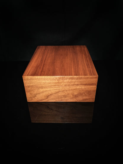 Elie Bleu Walnut Wood Humidor 75 count NIB Made in France