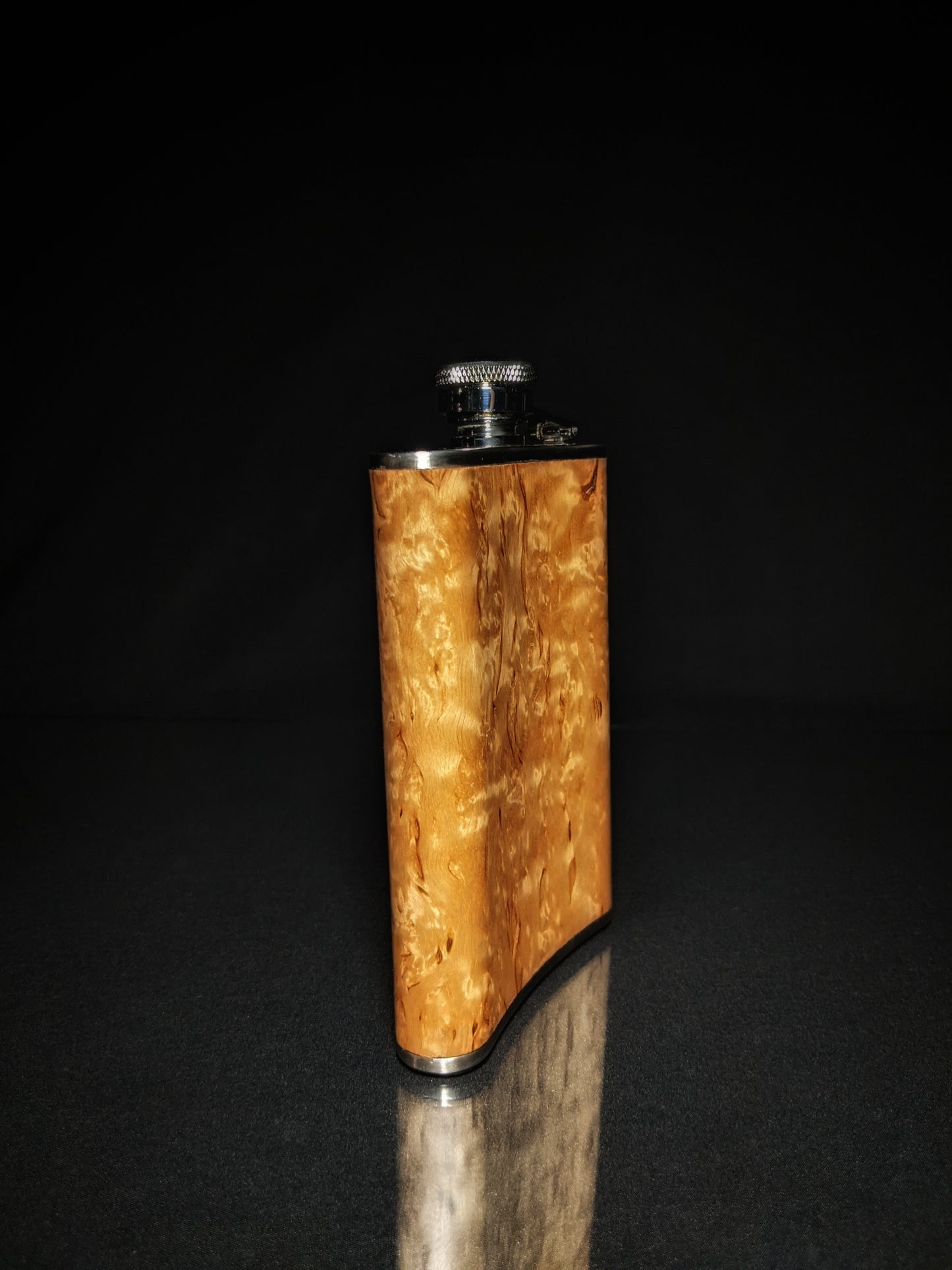 Brizard and Co. The 8 oz Flask - Birch Burl