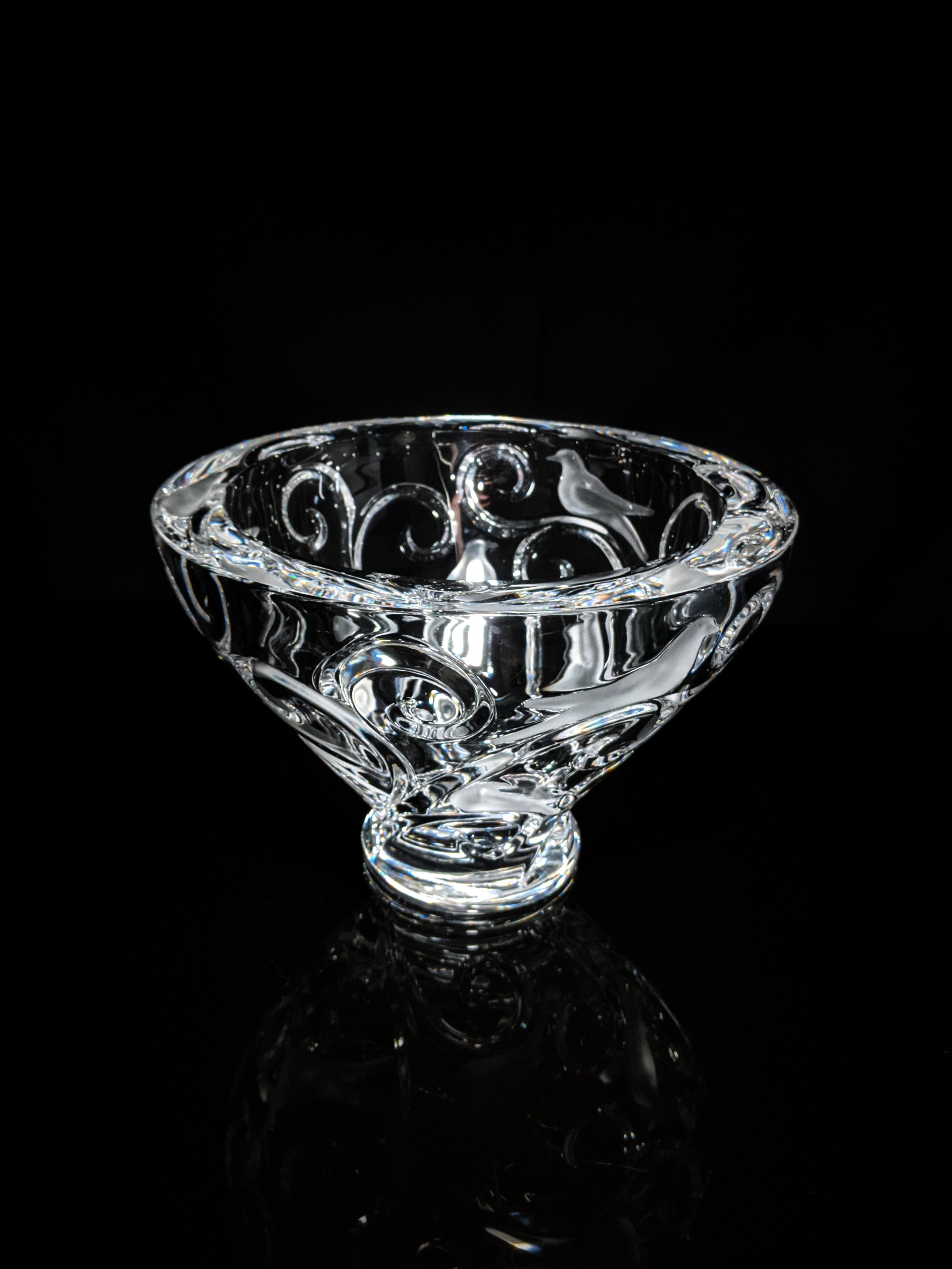 Lalique Verone Crystal Bowl